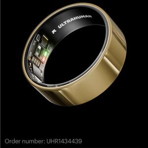 Gold Smart Ring